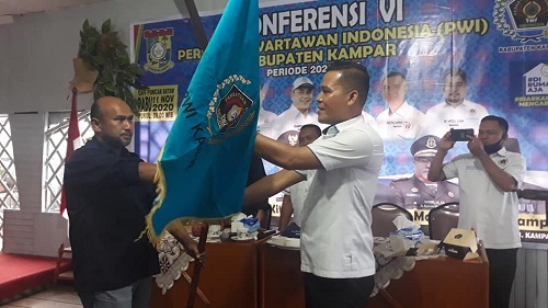 Koferkab PWI Kampar, Akhir Yani Kembali Terpilih Untuk Periode 2020-2023